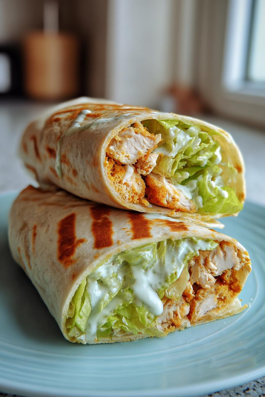Chicken Caesar Wrap - detail 2