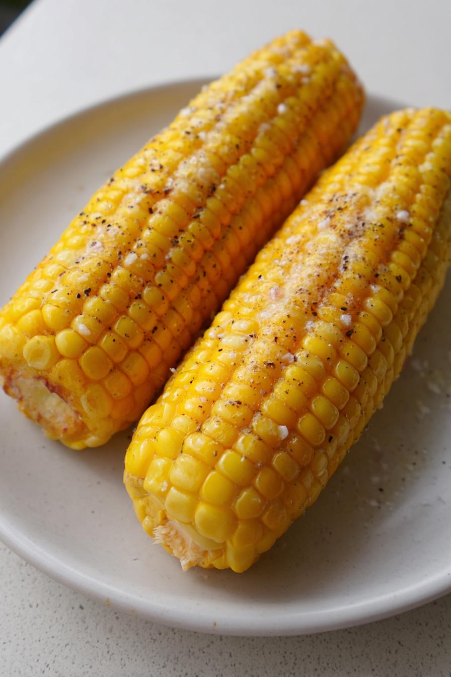 corn on the cob microwave - detail 1