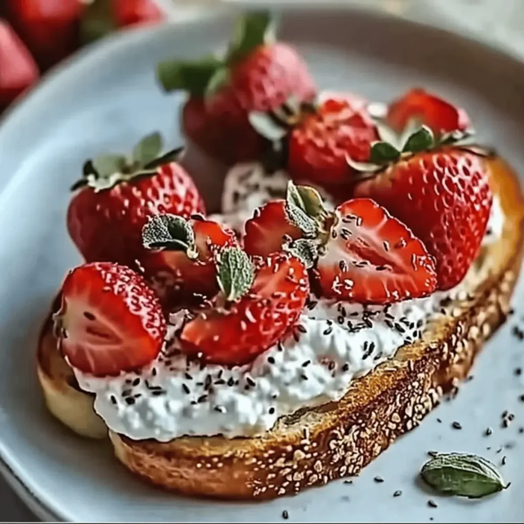 Roasted Strawberry Whipped Ricotta Toast: An Incredible Ultimate Recipe