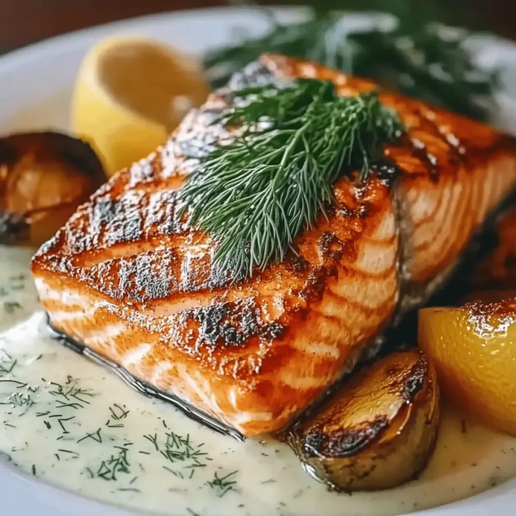 Seared Salmon & Lemon Dill Sauce: An Incredible Ultimate Recipe