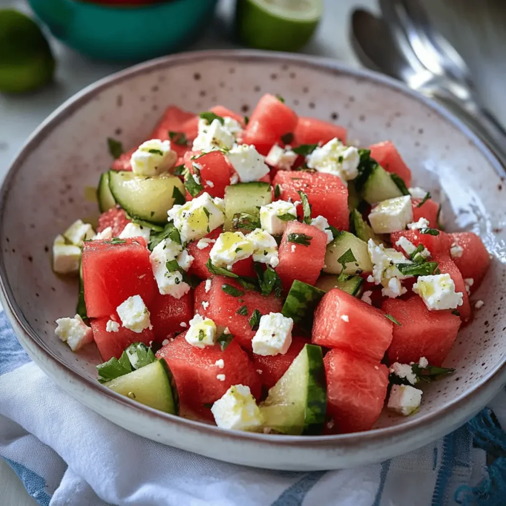 Watermelon Feta Salad