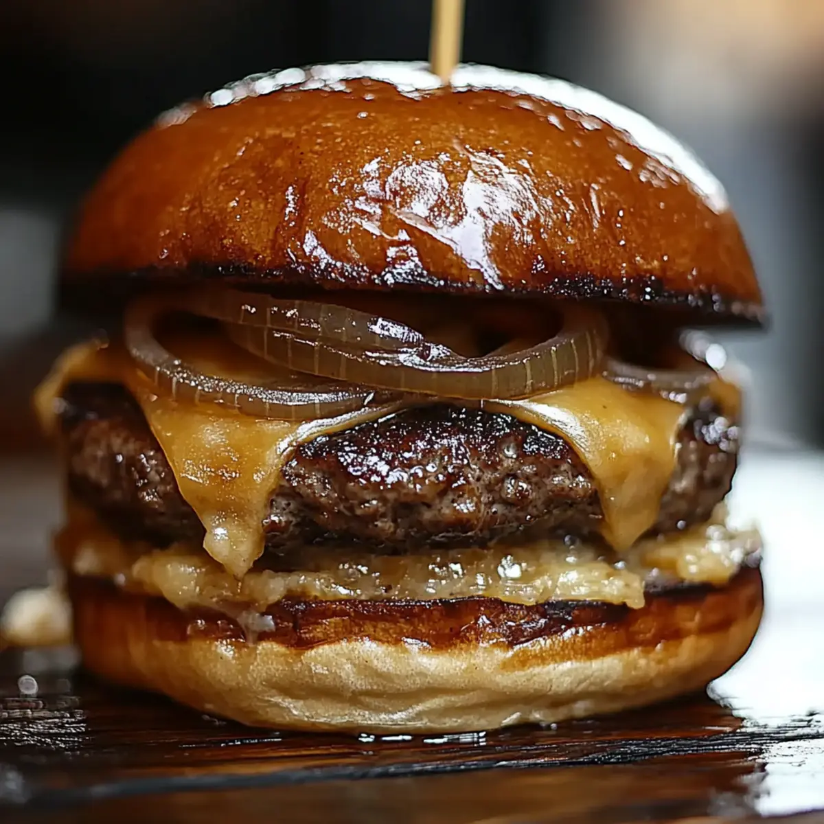 French Onion Soup Burgers - Naomi's Recipes